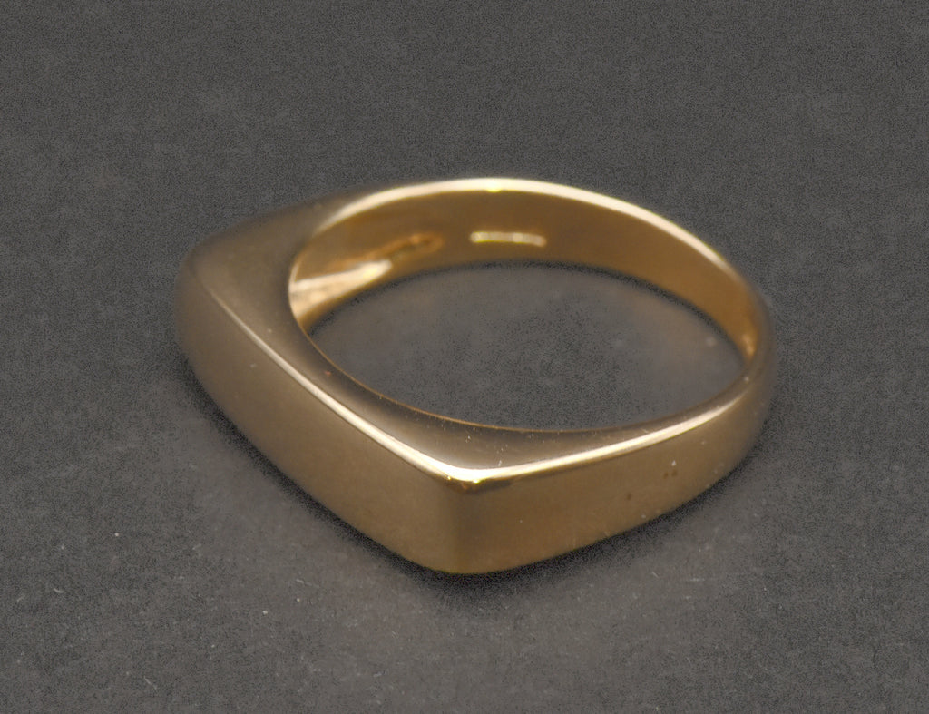 Ross-Simons Plain Sterling Silver Signet Ring