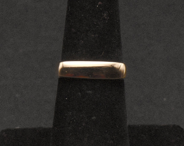 Milor - Vintage Gold Plated Sterling Silver Italian Ring - Size 5.75