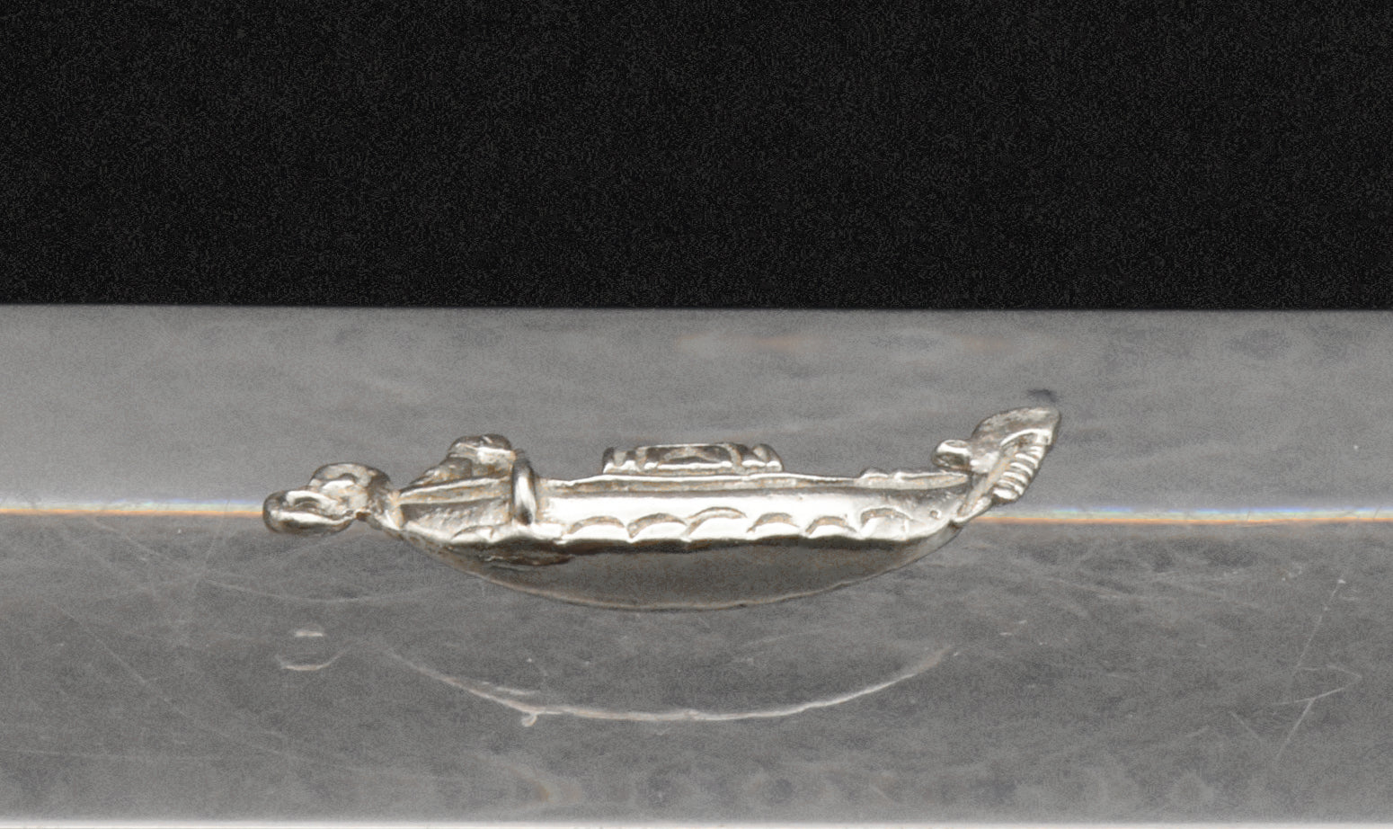 Vintage Silver Gondola Charm