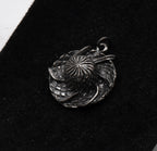 Vintage Sterling Silver Straw Hat Charm