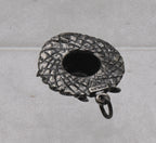 Vintage Sterling Silver Straw Hat Charm