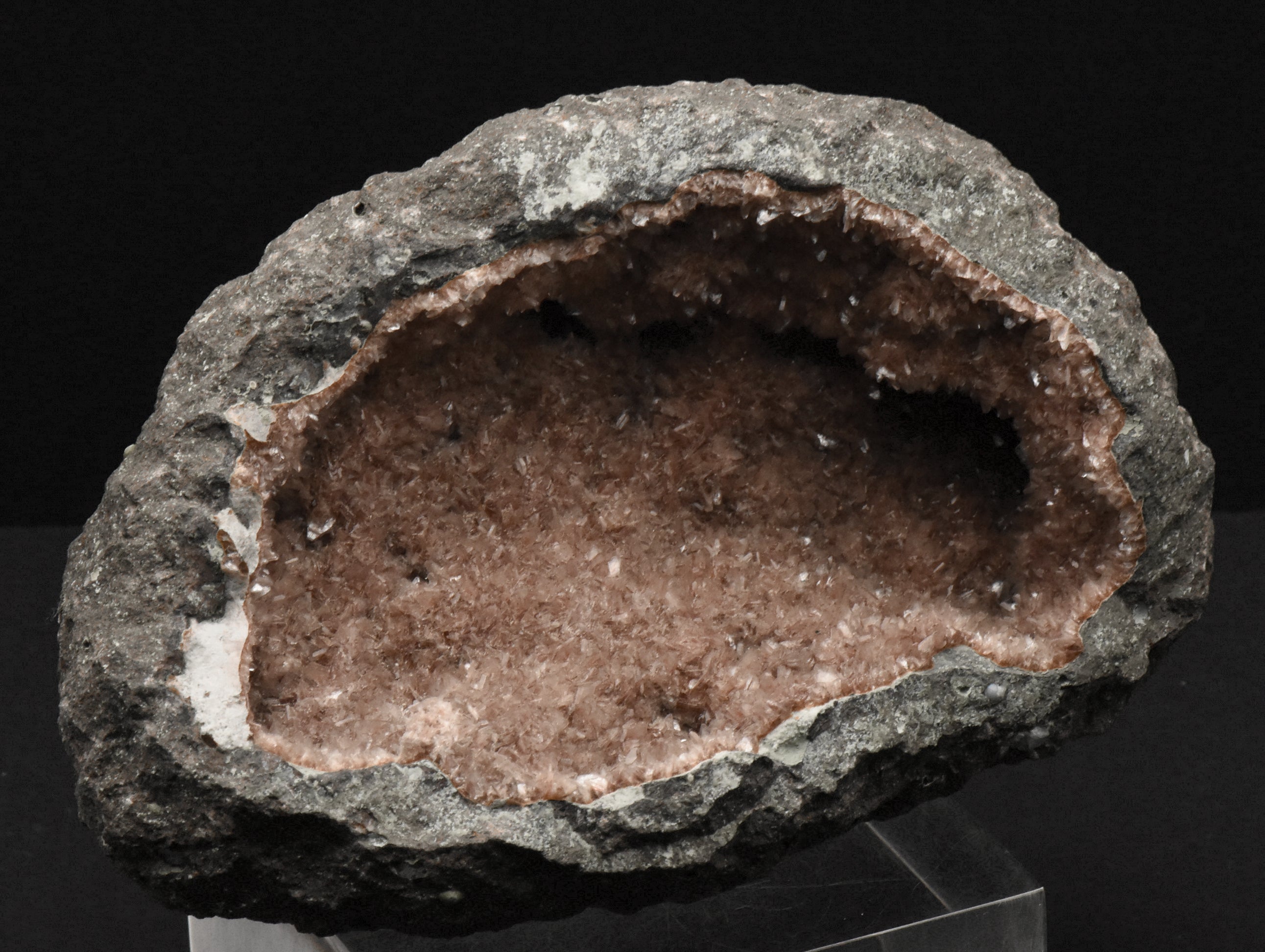 Beautiful Heulandite Geode - India