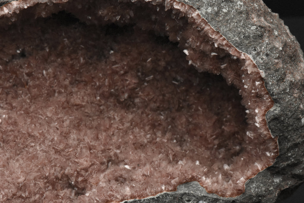 Beautiful Heulandite Geode - India