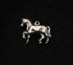 Vintage Sterling Silver Horse Charm