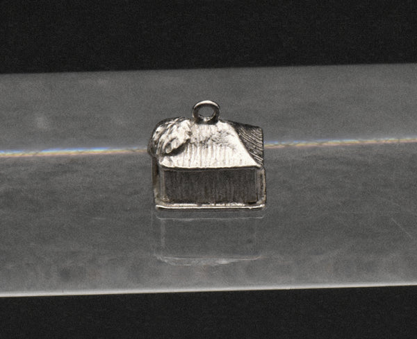 Vintage Sterling Silver Thatched Hut Charm