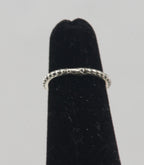 Pandora - Sterling Silver Heart Shape Citrine Ring - Size 3.5