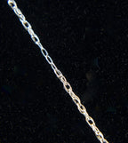 Sterling Silver Chain with Sterling Silver Pendant - 18"