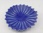 Fun Rippled Handmade Art Pottery Plate