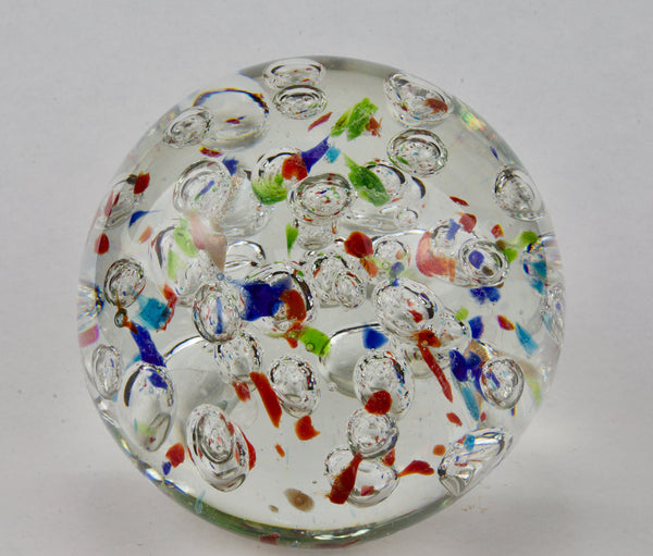 JUMBO Glass Dome Paperweight - Very Large