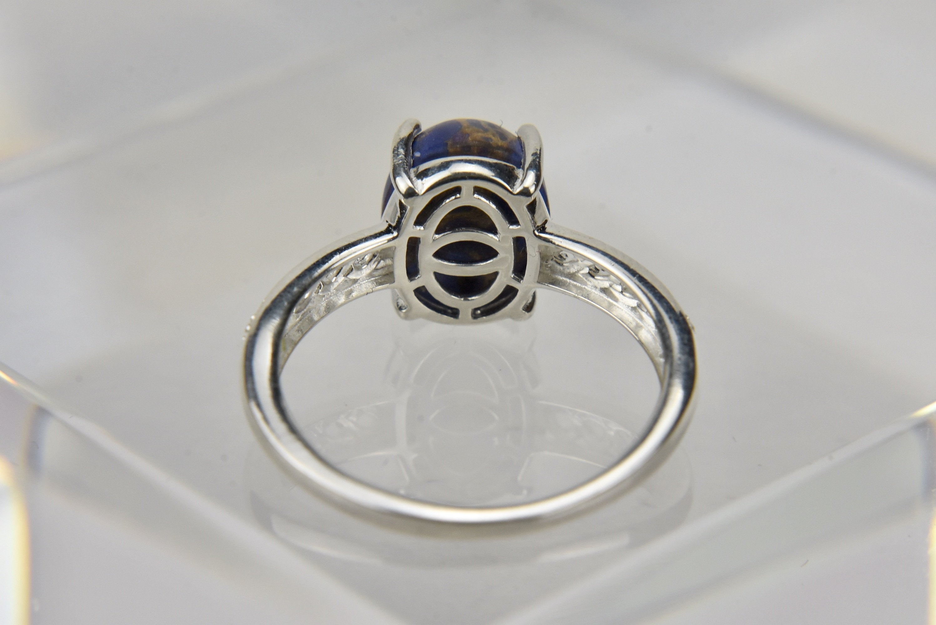 Mojave Purple! Turquoise Sterling Ring - Size 9