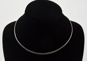 Vintage Italian Sterling Silver Omega Link - 16"