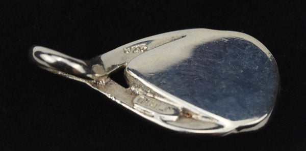 Sterling Silver Blue Opal Doublet Pendant