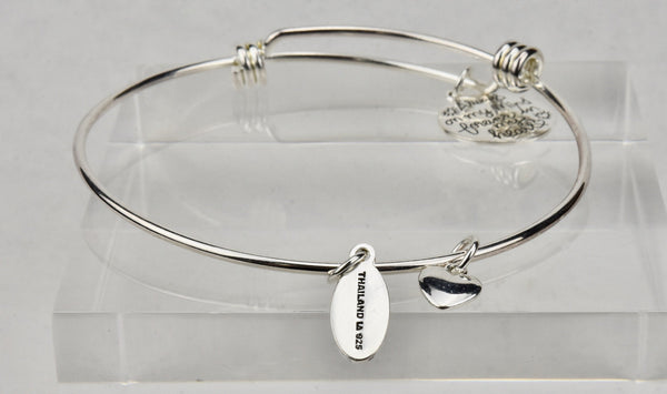 Extraordinary Life - Sterling Silver Mom Charm Bracelet