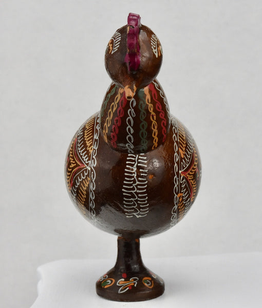 Hand Painted Russian Wooden Rooster