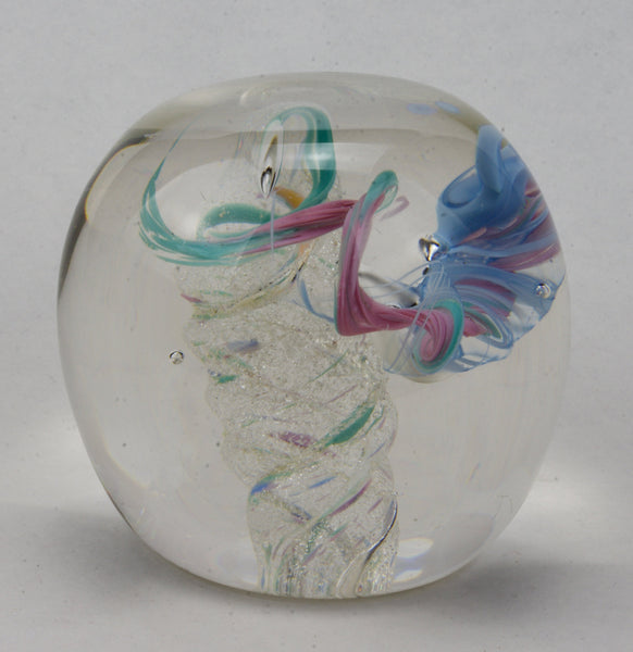 Lisa Leydon - Art Glass Paperweight Signed