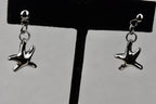 Silver Starfish Earrings
