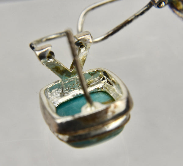 Turquoise Sterling Silver Earrings