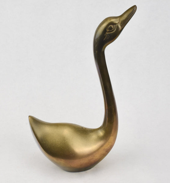 Brass Swan Figurine