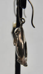 Hagit Gorali - Sterling Silver Black Onyx and Pearl Earrings