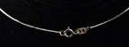 Stalactite? Slice Mounted on Sterling Pendant on Sterling Silver Chain Necklace - 24"