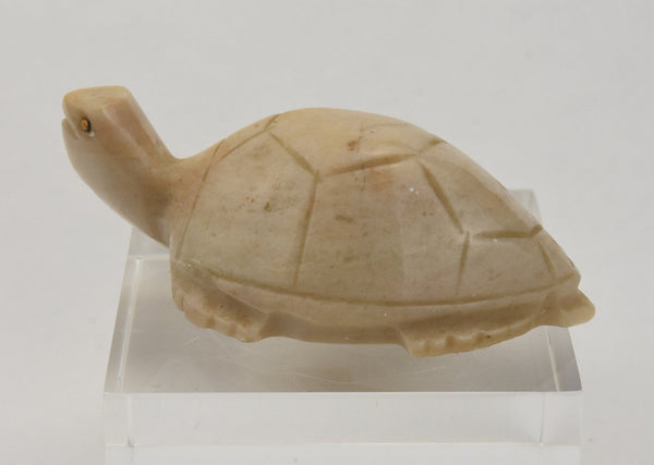 Carved Soapstone Turtle