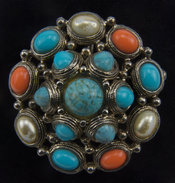 Large Costume Jewelry Brooch