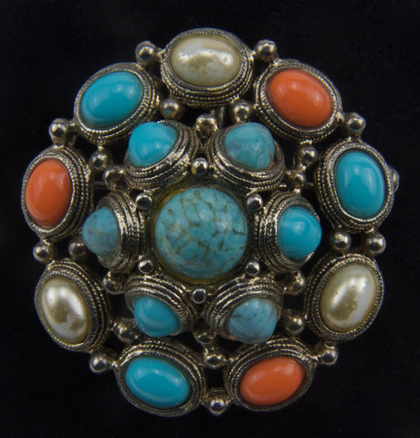 Large Costume Jewelry Brooch