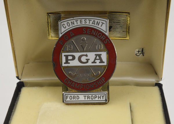 Anson - PGA Seniors Tournament 1970 Ford Trophy Contestant Metal Clip