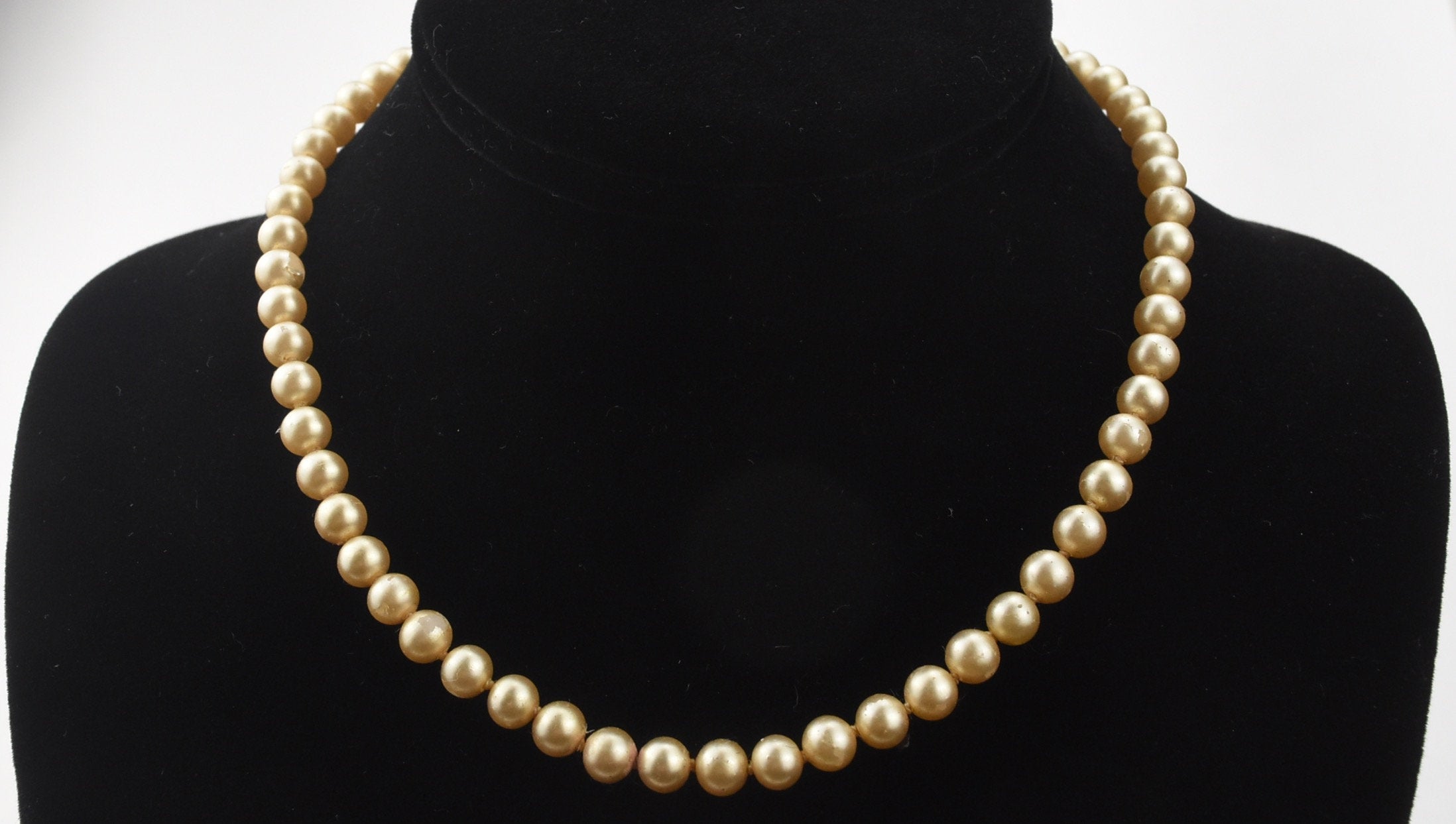 Faux Pearl Necklace