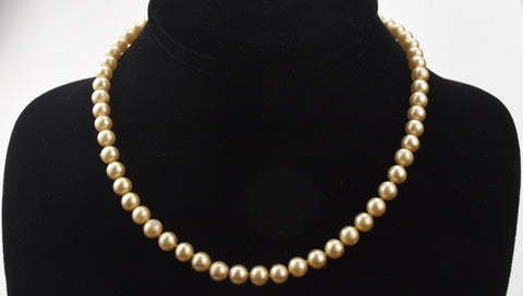 Faux Pearl Necklace