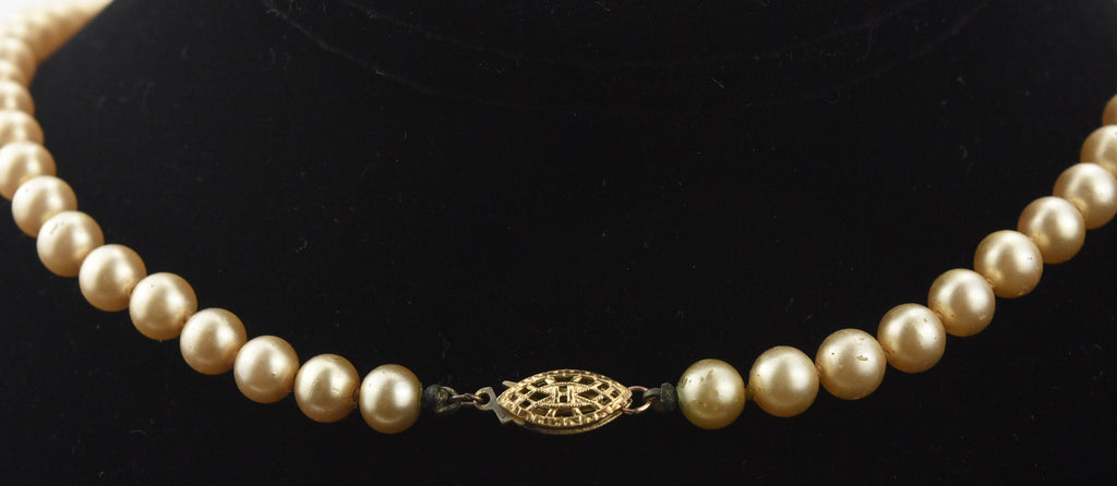 Faux Pearl Necklace