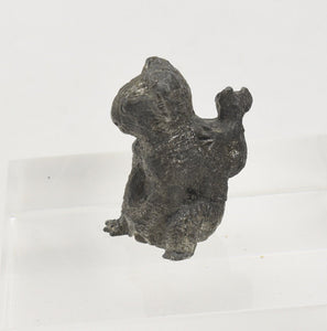 Cast Lead Koala and Baby Figurine