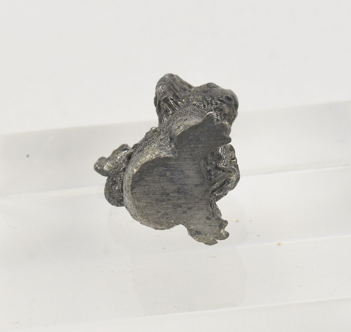 Cast Lead Koala and Baby Figurine