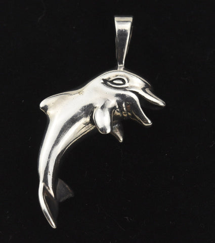 Sterling Silver Dolphin Pendant