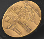 Vintage Bronze Knesset Jerusalem Medallion