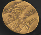 Vintage Bronze Knesset Jerusalem Medallion