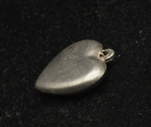 Vintage Sterling Silver Heart Charm