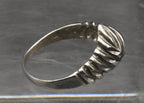 Vintage Sterling Silver "Knot" Ring - Size 7.75