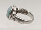 Vintage Larimar Sterling Silver Ring - Size 9