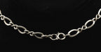 Vintage Sterling Silver Four Foot Long Chain Necklace