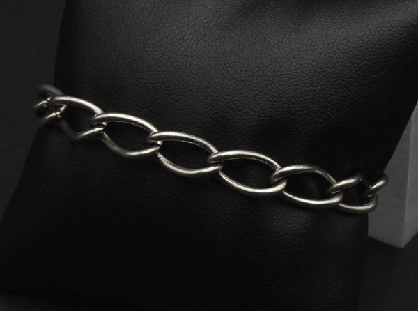 Vintage Sterling Silver Chain Link Bracelet