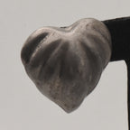 UNMATCHED Vintage Handmade Sterling Silver Heart Stud Earring (BROKEN)