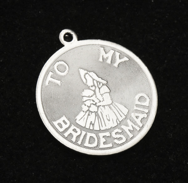 Danecraft - Vintage Sterling Silver "To My Bridesmaid" Charm