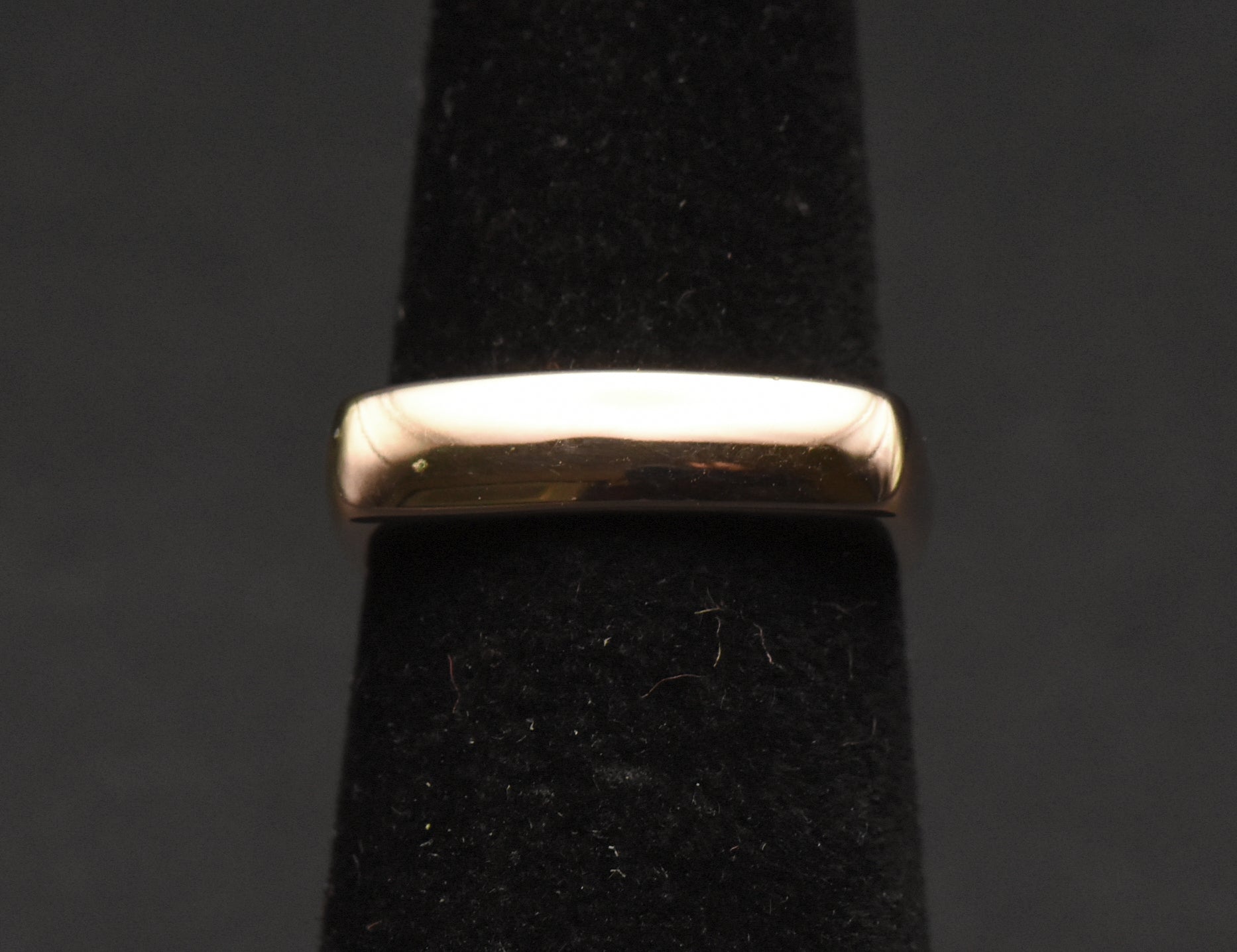 Milor - Vintage Gold Plated Sterling Silver Italian Ring - Size 4.75 DAMAGE