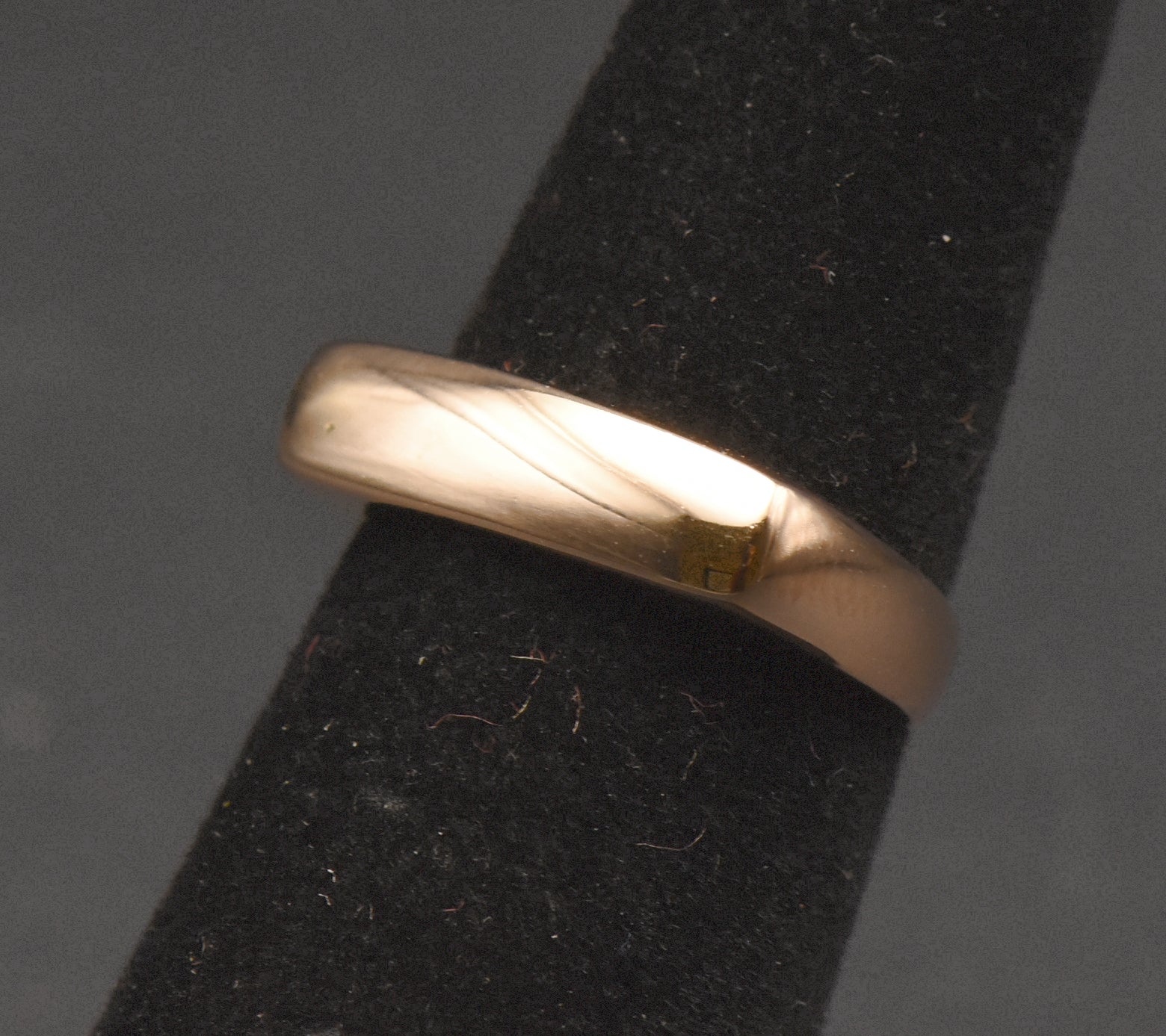 Milor - Vintage Gold Plated Sterling Silver Italian Ring - Size 4.75 DAMAGE