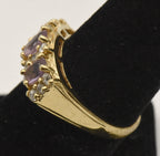 Vintage Vermeil Amethyst Ring - Size 7.75