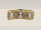 Vintage Vermeil Amethyst Ring - Size 7.75
