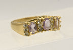 Vintage Vermeil Amethyst Ring - Size 7.75