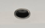 UNMARKED Vintage Mexican Sterling Silver Black Onyx Stud Earring
