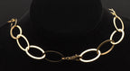Vintage Gold Tone Sterling Silver Long Chain Necklace - 36.5"